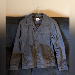 Flint and Tinder Waxed Trucker Jacket Charcoal Gray NEW Size L